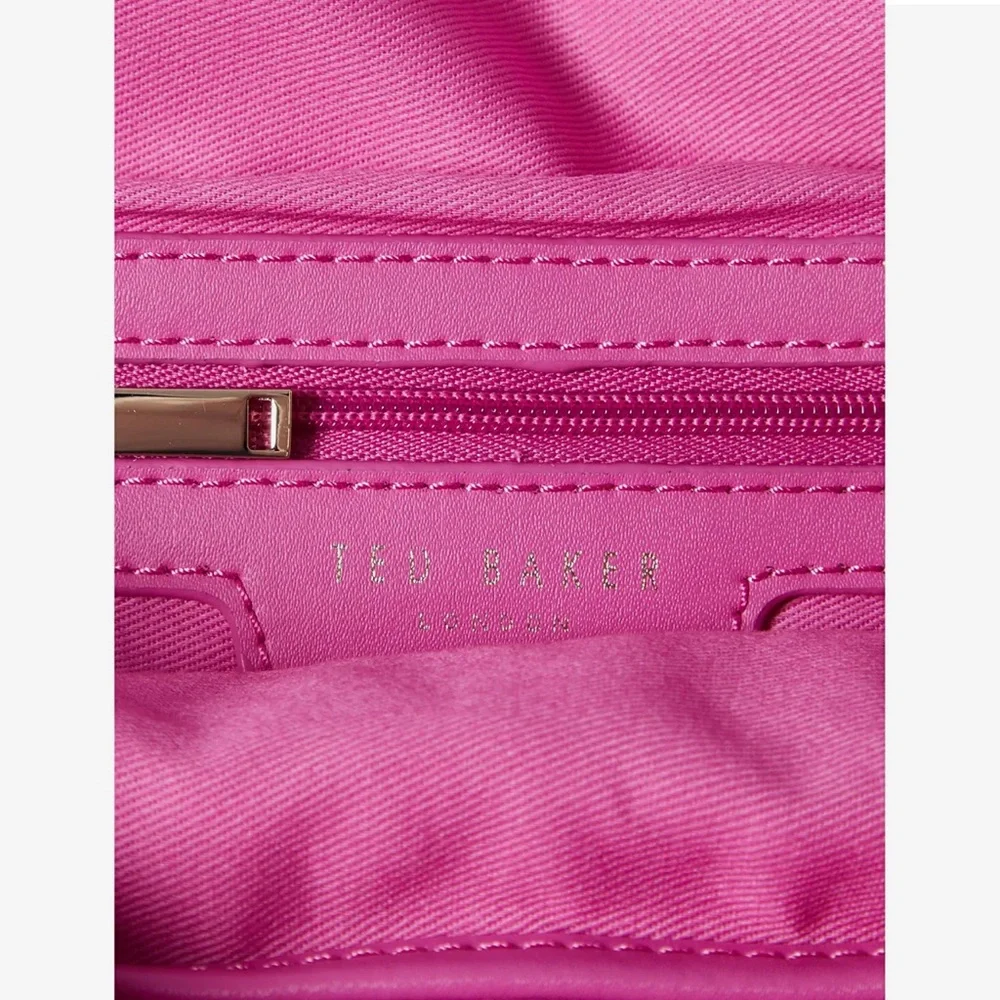 Ted Baker Maglila Knitted Crochet CrossBody Bag. - Picture 6 of 16